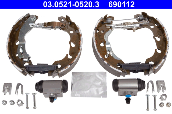 Brake Shoe Set (Rear axle)  Art. 03052105203