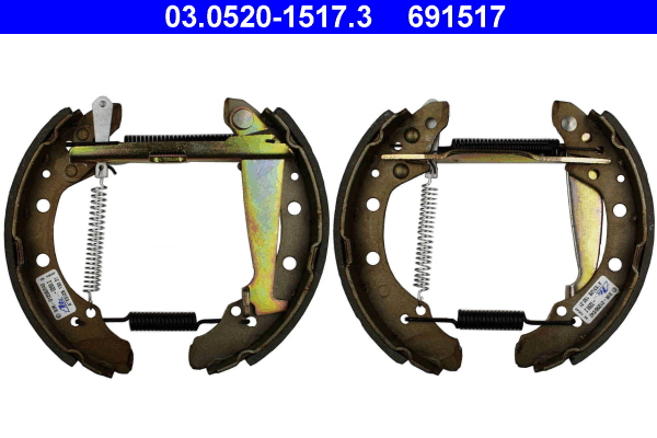 Brake Shoe Set (Rear axle)  Art. 03052015173