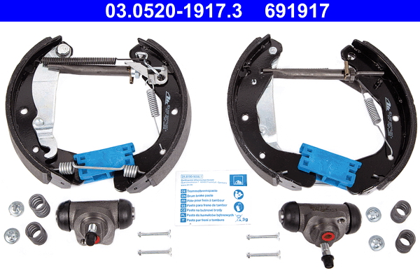 Brake Shoe Set (Rear axle)  Art. 03052019173