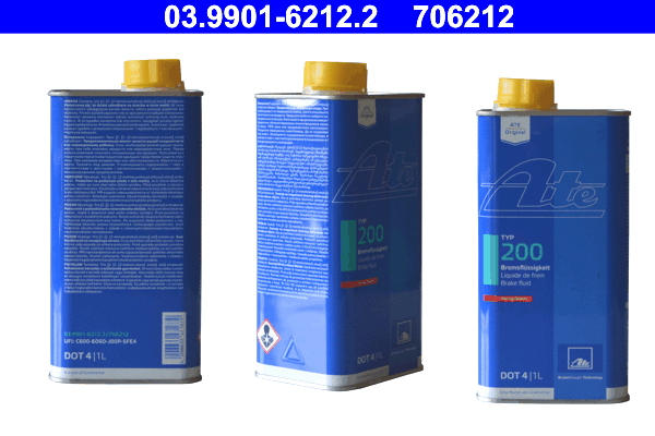 Brake fluids Brake fluid 1L (DOT 4)  Art. 03990162122