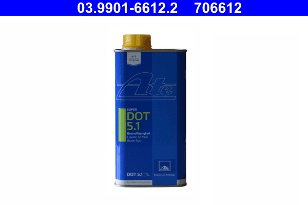 Brake fluids Brake fluid 1L (DOT 5.1) (SL DOT 4)  Art. 03990166122