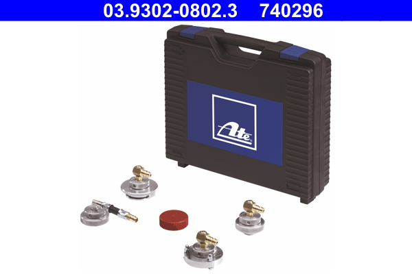 Brake and coolant testing and processing Expression connector set  Art. 03930208023