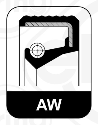 Shaft Seal, crankshaft (Front end)  Art. 164500