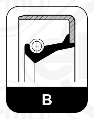 Shaft Seal, crankshaft (Front end)  Art. 039918