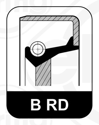 Shaft Seal, crankshaft (Front end)  Art. 283983