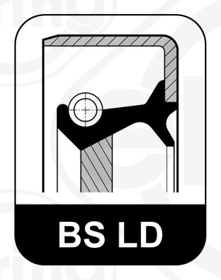 Shaft seal, crankshaft (Gear side)  Art. 323772