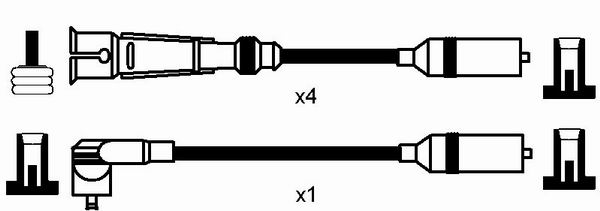 Ignition Cable Kit  Art. 0502