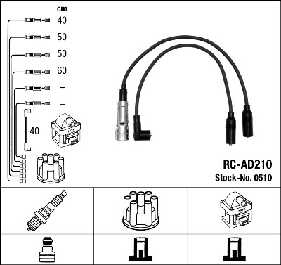 Ignition Cable Kit  Art. 0510