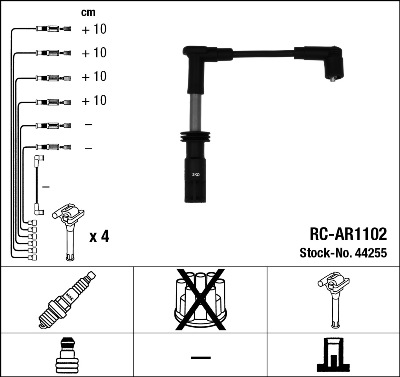 Ignition Cable Kit  Art. 44255