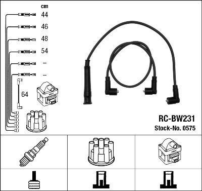 Ignition Cable Kit (From Poland to distributor)  Art. 0575