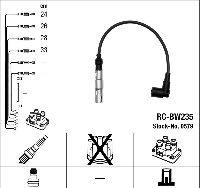 Ignition Cable Kit  Art. 0579