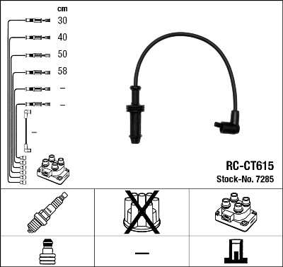 Ignition Cable Kit  Art. 7285