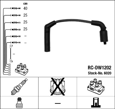 Ignition Cable Kit (From Poland to distributor)  Art. 6020