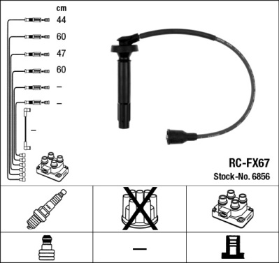 Ignition Cable Kit  Art. 6856