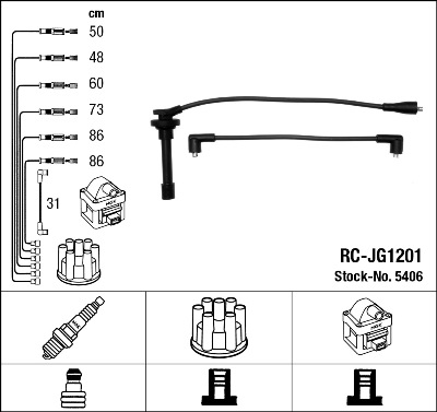 Ignition Cable Kit  Art. 5406