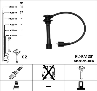 Ignition Cable Kit  Art. 4066