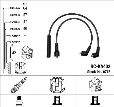 Ignition Cable Kit  Art. 0715