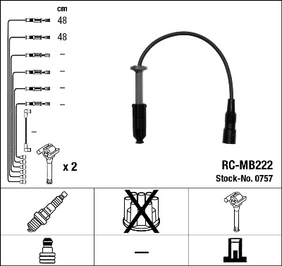 Ignition Cable Kit  Art. 0757