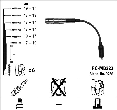 Ignition Cable Kit  Art. 0758