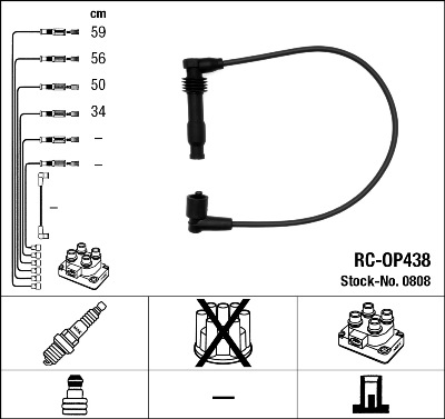 Ignition Cable Kit  Art. 0808