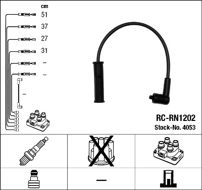 Ignition Cable Kit  Art. 4053