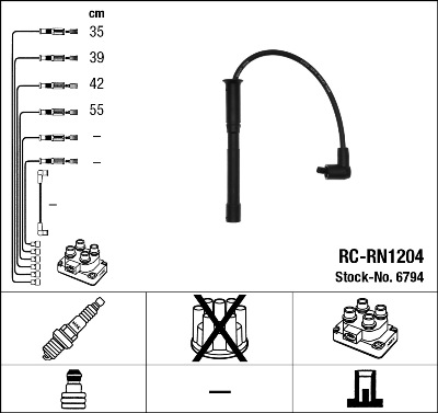 Ignition Cable Kit  Art. 6794