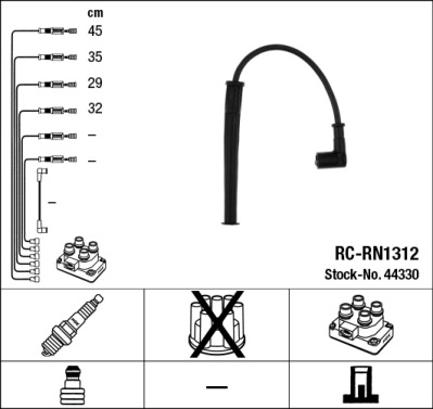 Ignition Cable Kit  Art. 44330