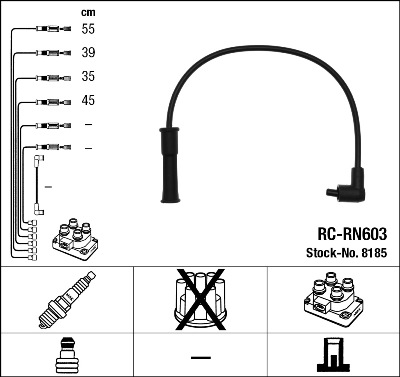 Ignition Cable Kit  Art. 8185