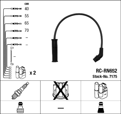 Ignition Cable Kit  Art. 7175