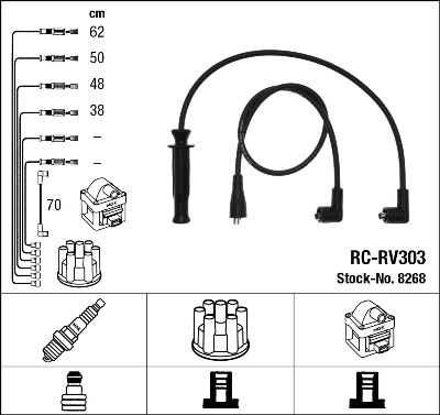 Ignition Cable Kit  Art. 8268