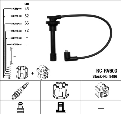 Ignition Cable Kit (From Poland to distributor)  Art. 8496