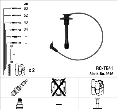 Ignition Cable Kit  Art. 9616