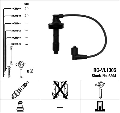 Ignition Cable Kit  Art. 6304