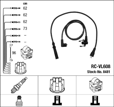 Ignition Cable Kit (From Poland to distributor)  Art. 8481