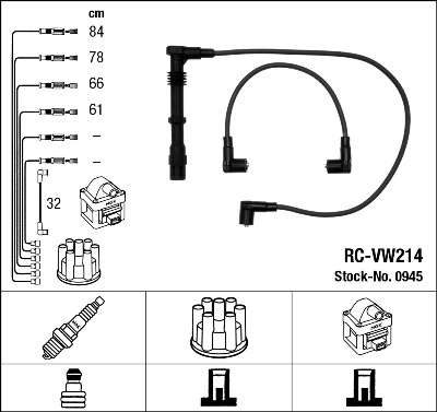 Ignition Cable Kit  Art. 0945