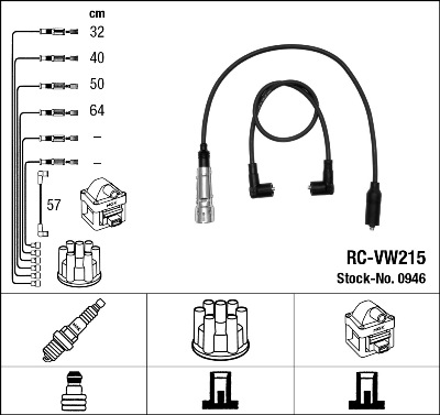 Ignition Cable Kit  Art. 0946