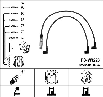 Ignition Cable Kit (From Poland to distributor)  Art. 0954