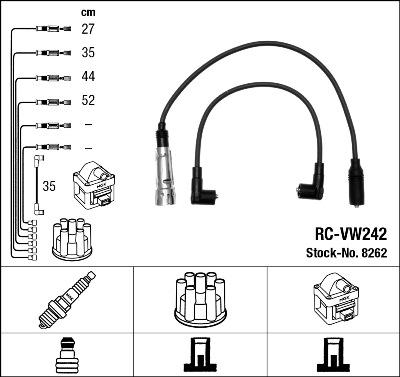 Ignition Cable Kit  Art. 8262