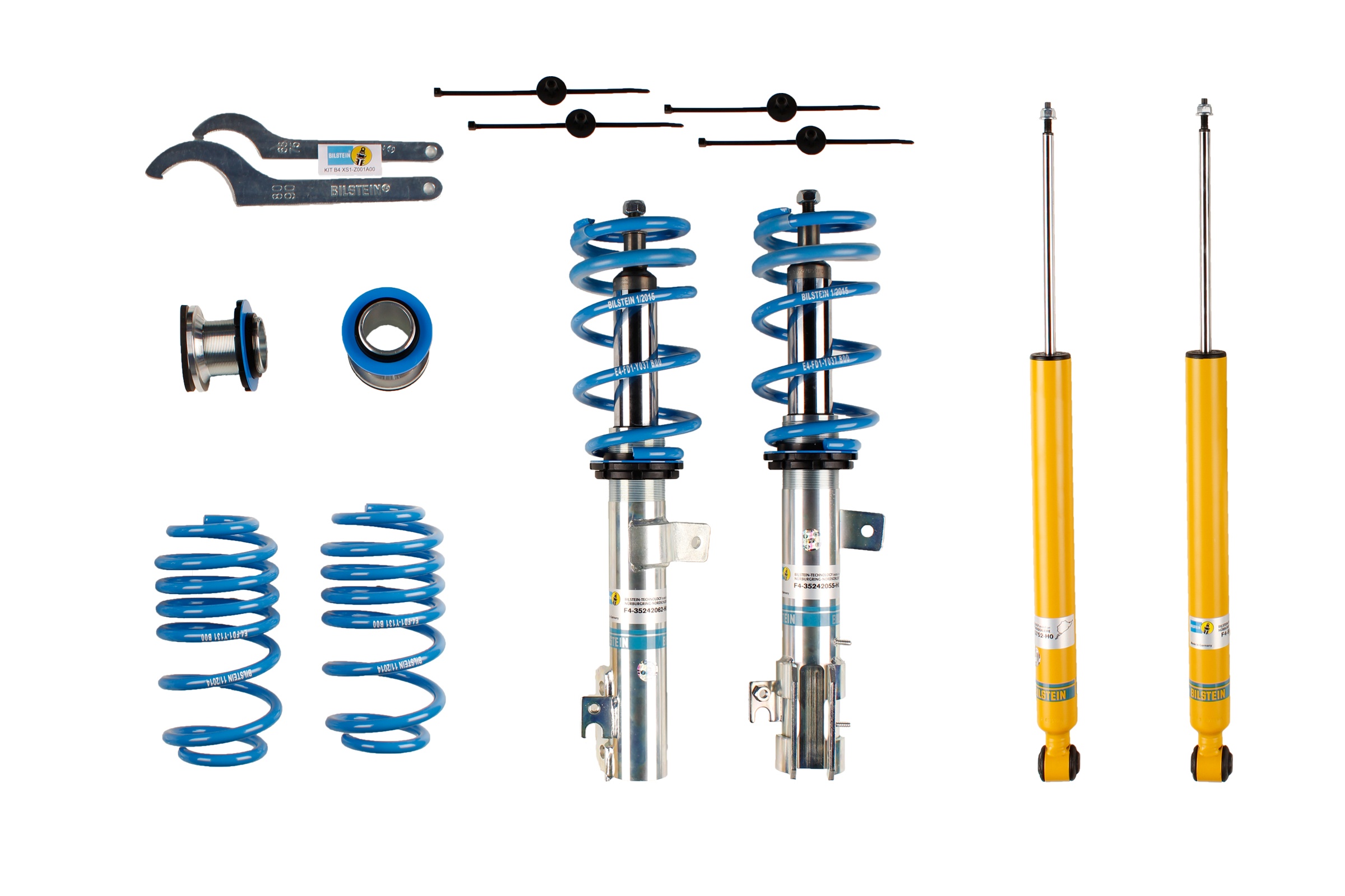 Suspension Kit, springs/shock absorbers  Art. 47242043