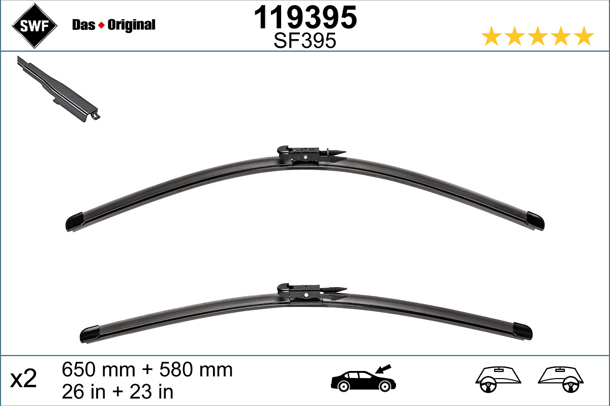 Wiper Blade (In front)  Art. 119395