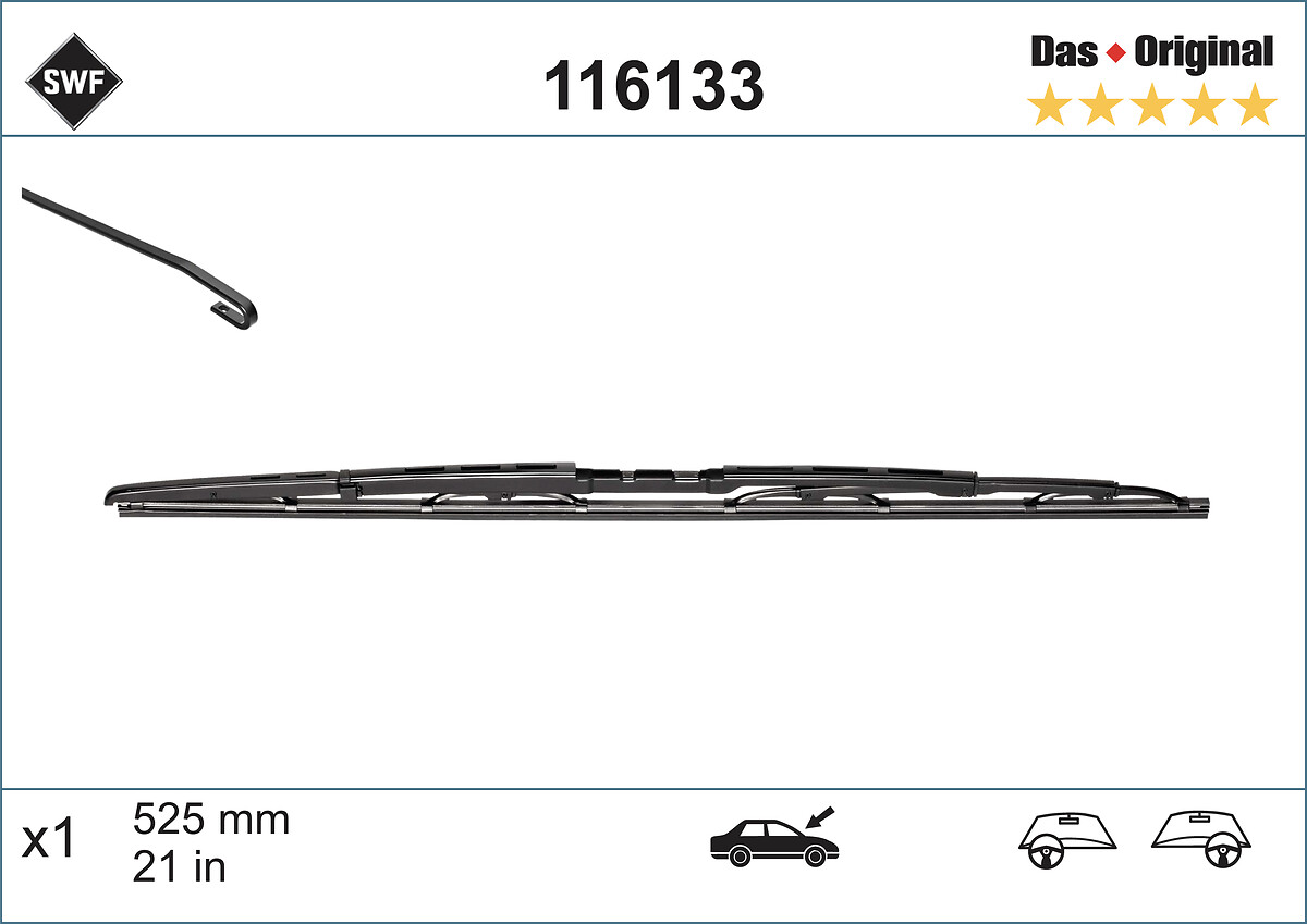 Wiper Blade (In front)  Art. 116133