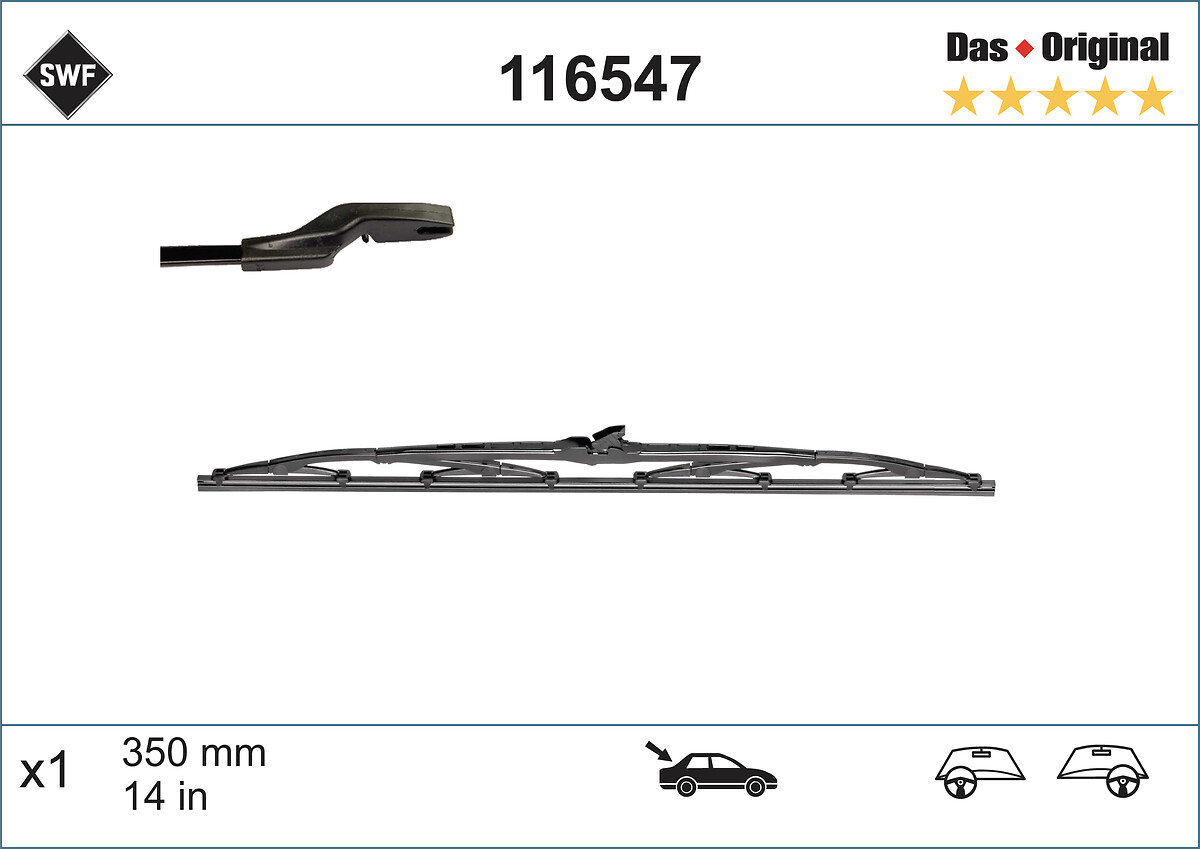 Wiper Blade (Double cloth)  Art. 116547