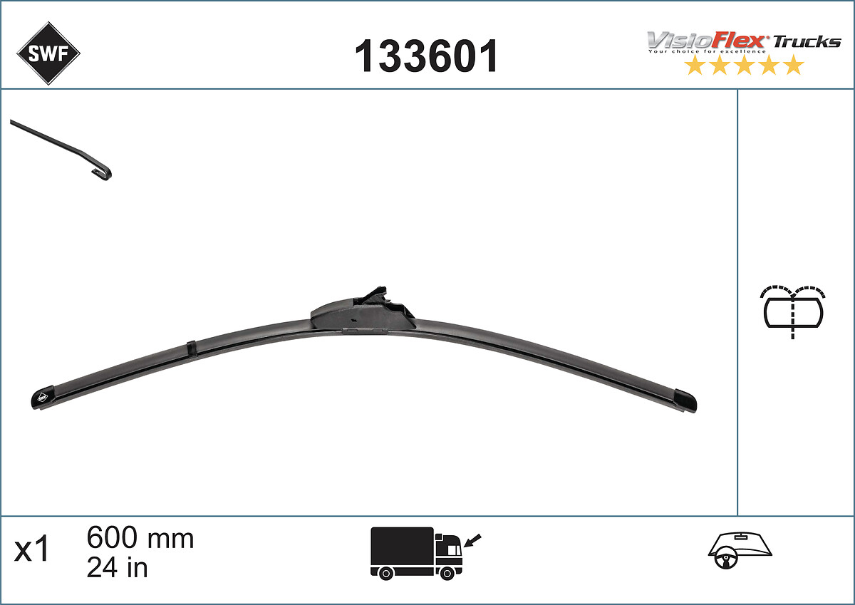 Wiper Blade (In front)  Art. 133601