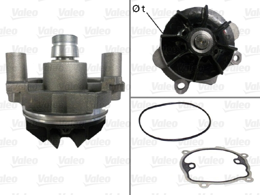 Water Pump, engine cooling  Art. 506709