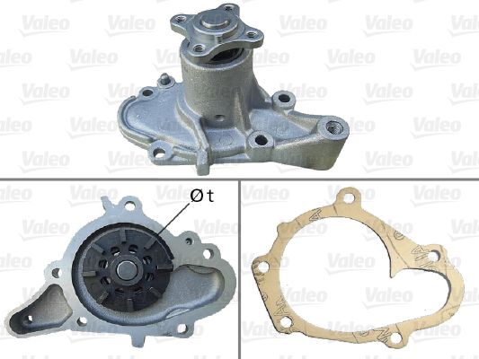 Water Pump, engine cooling  Art. 506777