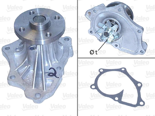 Water Pump, engine cooling  Art. 506843