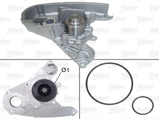 Water Pump, engine cooling  Art. 506864