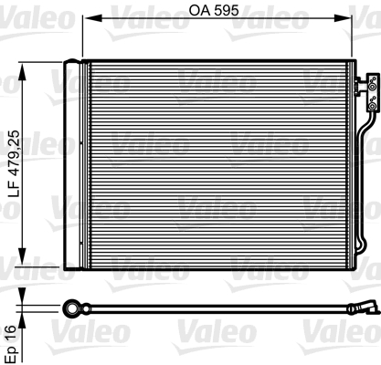 Condenser, air conditioning  Art. 814192