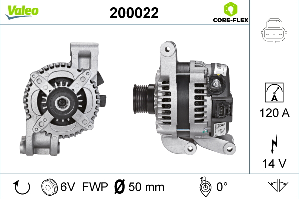 Alternator  Art. 200022