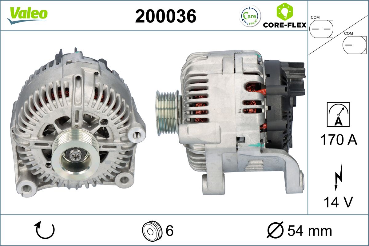 Alternator  Art. 200036